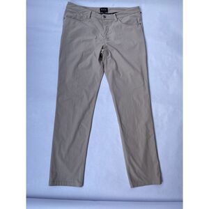 Rye 51 Golf Voyager Pants Men's 36 Beige Performance Straight Leg Chino 5 Pocket